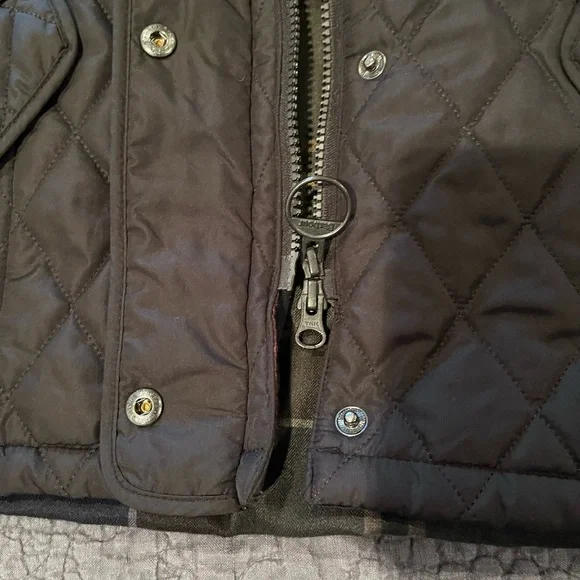 Barbour Cavalry Polarquilt Jacket (Hooded version) - Size 14 - Picture 8 of 10